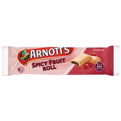 BISCUIT SPICY FRUIT ROLL 250GM(15) #983538 ARNOTTS