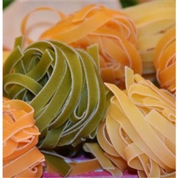 FETTUCCINE TRICOLOUR 500GM(10) #FTRI1  ALLIED CHEFS