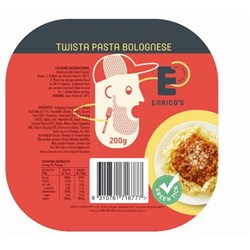 PASTA TWISTA BOLOGNESE PC (24 X 200GM) # TWB ALLIED CHEFS