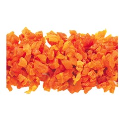 APRICOT DICED 10KG # APRI040 FRUTEX