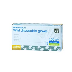 GLOVE SMALL DISPOSABLE POWDER FREE 100S(10) #GVXPFAS ASTRA