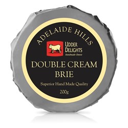 CHEESE DOUBLE BRIE (6 X 450GM) # UDCB450 ADELAIDE HILLS