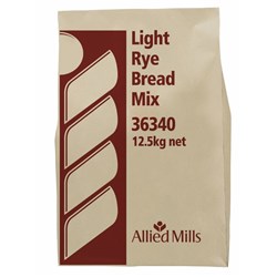 BREAD MIX LIGHT RYE 12.5KG # 36340 ALLIED MILLS