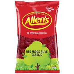 LOLLY RED FROGS 1.3KG(6) ALLENS