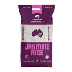 RICE JASMINE 5KG # 30005A AUST RICE MILLING CO