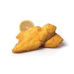 FISH FLOUNDER FILLET CRUMBED (30 X 100GM) 3KG # CRF3 A&T