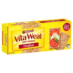 BISCUIT VITA WHEAT 250GM(24) # 120810 ARNOTTS