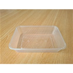 CONTAINER RECTANGLE 500ML 50(10) #2SU01_B500 BBC