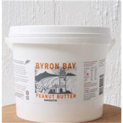 PEANUT BUTTER SMOOTH SALTED 2KG(6) # PB-SM-2kg BYRON BAY PB