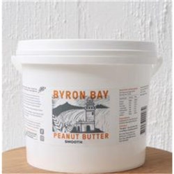 PEANUT BUTTER SMOOTH UNSALTED 2KG(6) # PB-SMUN-2kg BYRON BAY