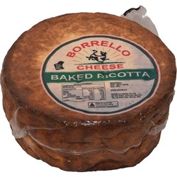 CHEESE RICOTTA BAKED R/W APPROX 2.5KG # RICBAKED BORRELLO