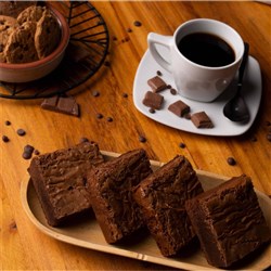 COOKIE CHOC BROWNIE BITES 30GM RTB 5KG # 631872 BAKELS