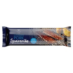 PORK SPARE RIBS I/W VAC R/W APPROX (8 X 560-610GM) # SPK10886 BUTCHER & COOK