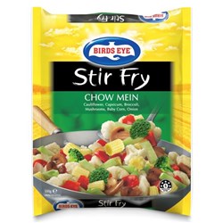 VEGETABLE STIR FRY CHOW MEIN 500GM (12) # 40582 BIRDS EYE