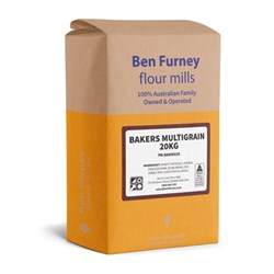 FLOUR BAKERS MULTIGRAIN 20KG #PR-BAKMU20 BEN FURNEY