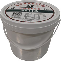 CHEESE FETA 3KG # 4002 BORRELLO