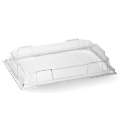 LID FOR SUSHI TRAY BIOBOARD MEDIUM PET 50S(6) # BB-STL-M-PET BIOPAK