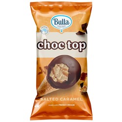 ICECREAM CHOC TOP SALTED CARAMEL (40 X 150ML) # 5001363 BULLA