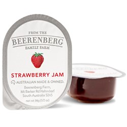 JAM PC STRAWBERRY STERLING RANGE (120 X 15GM) # SJ15R BEERENBERG