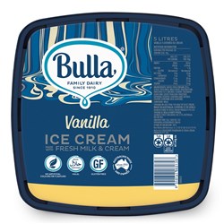 ICECREAM VANILLA 5LT(2) # 1011 BULLA