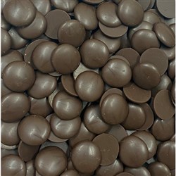 CHOCOLATE BUTTON DARK COMPOUND 15KG FRESH FOOD INDUSTRIES