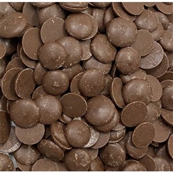 CHOCOLATE BUTTON MILK COMPOUND 15KG FRESH FOOD INDUSTRIES