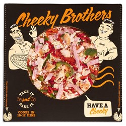 PIZZA 12" CHICKEN & BACON (5 X 750GM) # 2CBFSA - CKBA CHEEKY BROTHER