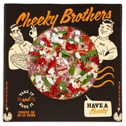 PIZZA 12" GOURMET SUPREME (5 X 740GM) # 2CBFSA - Sup CHEEKY BROTHERS