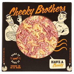 PIZZA 12" HAWAIIAN (5 X 700GM) # 2CBFSA - HAW CHEEKY BROTHERS