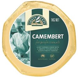 CHEESE CAMEMBERT R/W APPROX 1KG(2) 1505 # 1012196 WCB