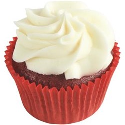 CAKE CUPCAKE RED VELVET (16 X 72GM) # 104002 COUNTRY CHEF