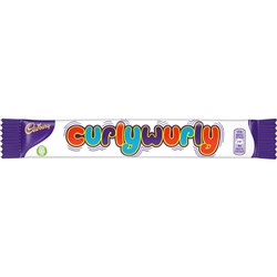 CHOCOLATE BAR CURLY WURLY (48 X 26GM) # 9887 CADBURY