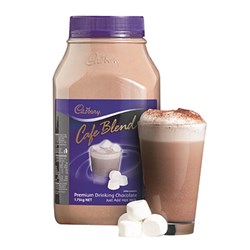 DRINKING CHOCOLATE CAFE BLEND 1.75KG(6) # 621437 CADBURY