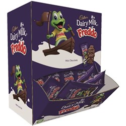 CHOCOLATE FROG FREDDO MILK (72 X 12GM)(4) # 326445 CADBURY