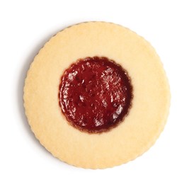 COOKIES SHORTBREAD RASPBERRY (ROUNDS 50GX8X3) # CF4030 CHARLIES COOKIES