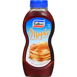SYRUP MAPLE 400ML(12) # 17337 COTTEES