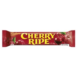 CHOCOLATE BAR CHERRY RIPE 48 X 52GM (4) CADBURY