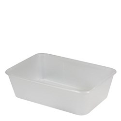 CONTAINER FREEZER RECTANGLE 650ML 50S(10) # C-PP0602 CAPRI