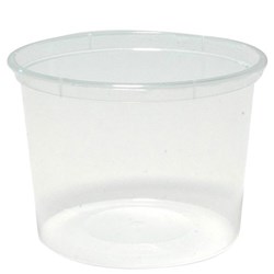 CONTAINER FREEZER ROUND 850ML 50S(10) # C-PP0618 CAPRI