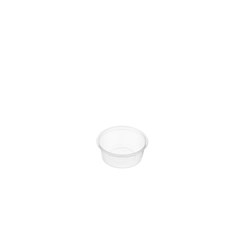 CONTAINER PLASTIC ROUND 70ML 50S(20) # RB70 GENFAC