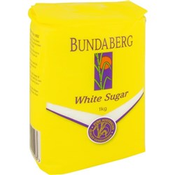 SUGAR WHITE 1KG(10) # 1101-0001 BUNDABERG