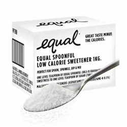 SUGAR SWEETENER POWDER 1KG # 29892 EQUAL