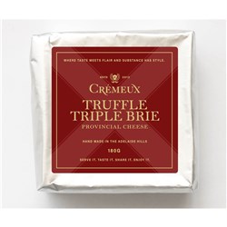 CHEESE TRIPLE CREAM TRUFFLE SQUARE (6 X 180GM) # CRTCTB180g x 6 CREMEUX