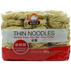 NOODLES THIN 2KG(6) # DNTCW CHEF'S WORLD