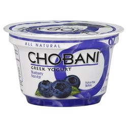 YOGHURT BLUEBERRY 0% FAT (8 X 170GM) #377 CHOBANI