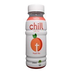 DRINK ICED TEA PEACH (24X250ML) # 4001 CHILL