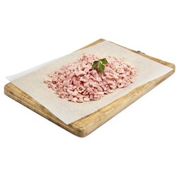 BACON DICED 2KG(2) # 8140 DORSOGNA