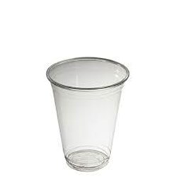 CUP 10OZ 285ML CLEAR RECYCLED PLASTIC 1000S # EC-PET285 CAPRI