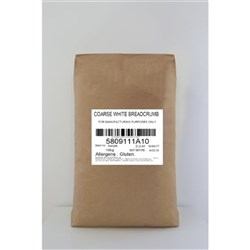 BREADCRUMBS WHITE COARSE 10KG # 5100002A10 EXECUTIVE CHEF