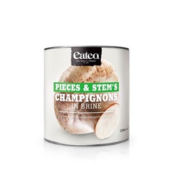 CHAMPIGNON PIECES & STEMS 2.89KG(3) # 840234 EATEO